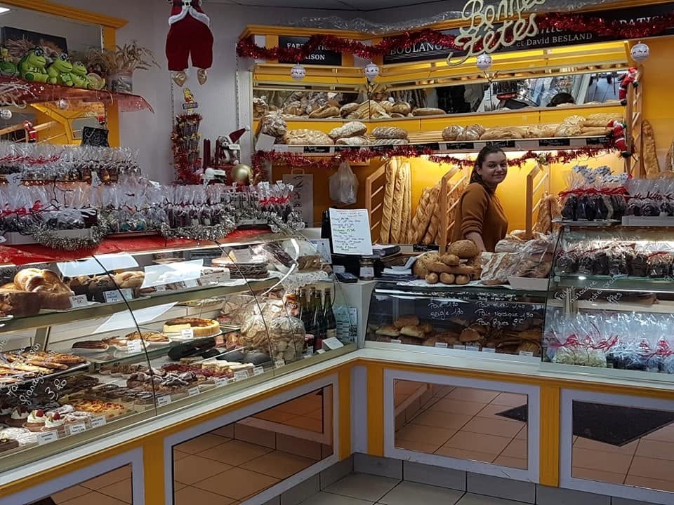 Intérieur de la boulangerie La Talmière